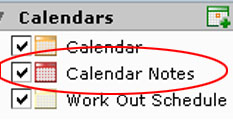 Calendar List